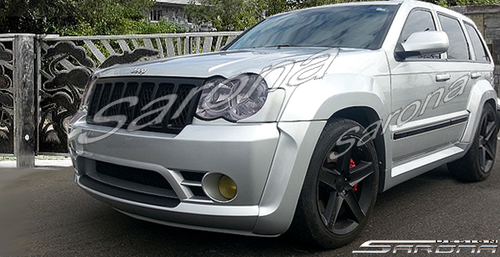 Custom Jeep Grand Cherokee  SUV/SAV/Crossover Fender Flares (2005 - 2010) - $2200.00 (Part #JP-001-FF)